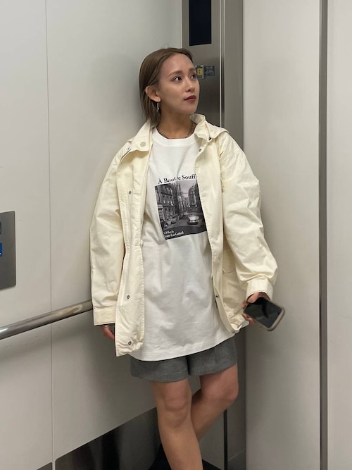 新品 ローリーズファーム LOWRYSFARM ポケットブルゾン オフホワイト セール】ポケットブルゾン 290376（ブルゾン）｜LOWRYS FARM