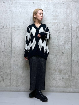 Uiさん（レディース・158cm）の冬コーディネート