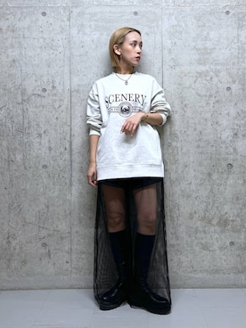 Uiさん（レディース・158cm）の冬コーディネート