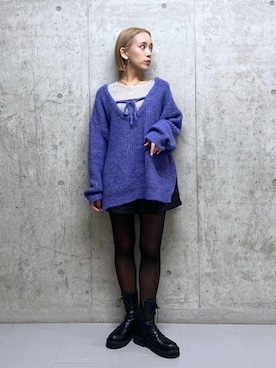 Uiさん（レディース・158cm）の冬コーディネート