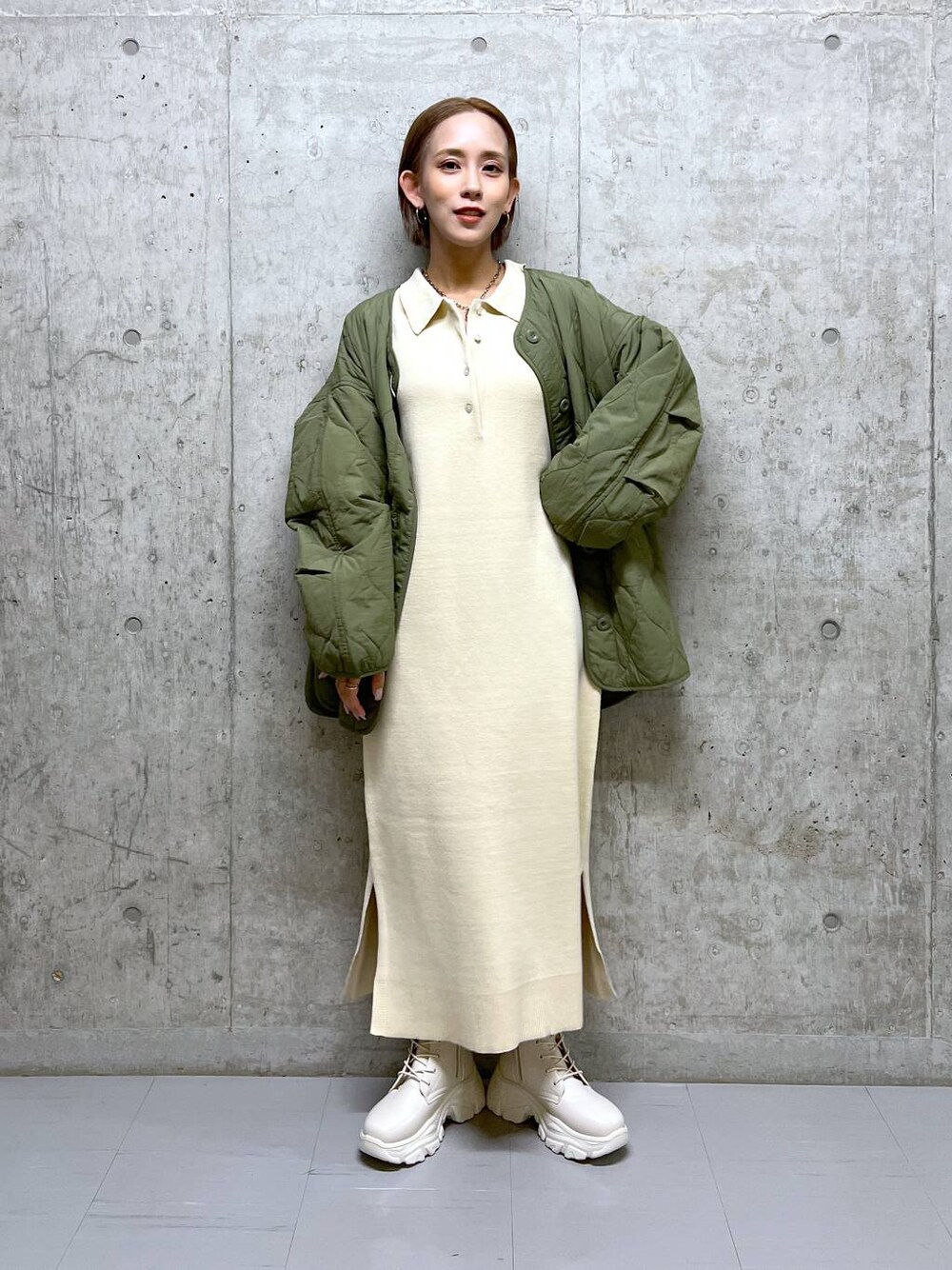 LOWRYS FARM（ローリーズファーム）の「シシュウロゴポロニット