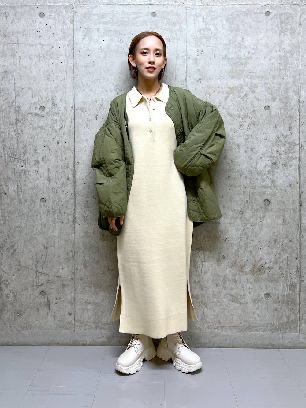 LOWRYS FARM（ローリーズファーム）の「シシュウロゴポロニット