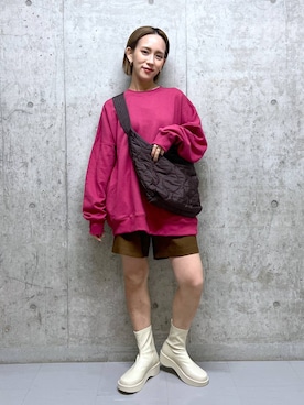 Uiさん（レディース・158cm）の秋コーディネート