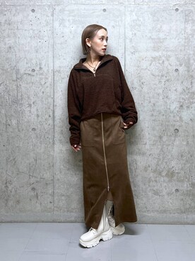 Uiさん（レディース・158cm）の秋コーディネート