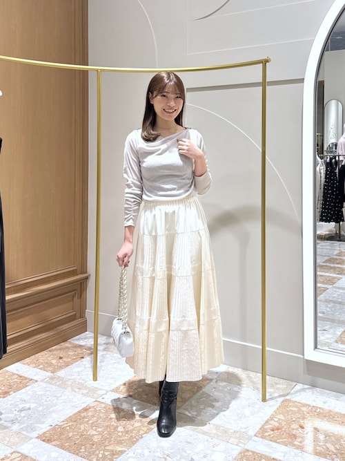 セール】【新サイズ登場！3サイズ展開あり】3段ティアードスカート2