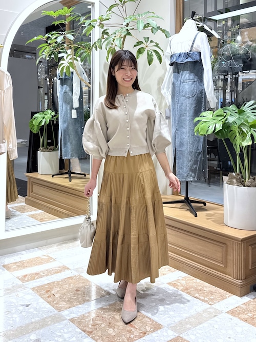 ラブティックボンボン　3段ティアードスカート　ピンク サイズps La boutique Bonbon スカート 「新サイズ登場！3サイズ展開あり