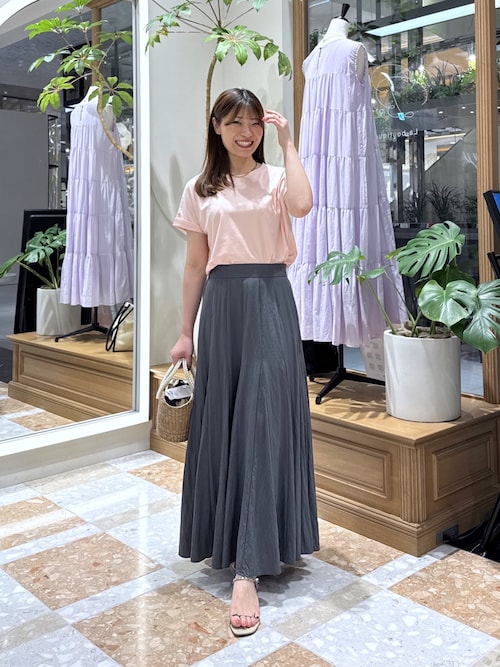 La boutique Bonbon（ラブティックボンボン） tシャツ 半袖 「新色モカ