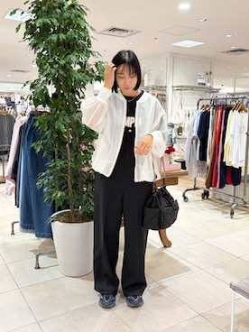 「CIAOPANIC TYPY（チャオパニックティピー）のアイテム（ブルゾン）」を使った、tamaizmmmさん（レディース・165cm）の春コーディネート