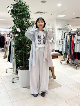 「etsinta（エシンタ）のアイテム（トップス）」を使った、tamaizmmmさん（レディース・165cm）の春コーディネート