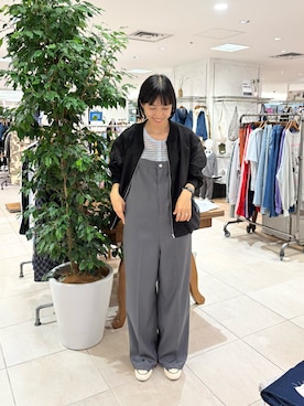 「CIAOPANIC TYPY（チャオパニックティピー）のアイテム（ブルゾン）」を使った、tamaizmmmさん（レディース・165cm）の春コーディネート