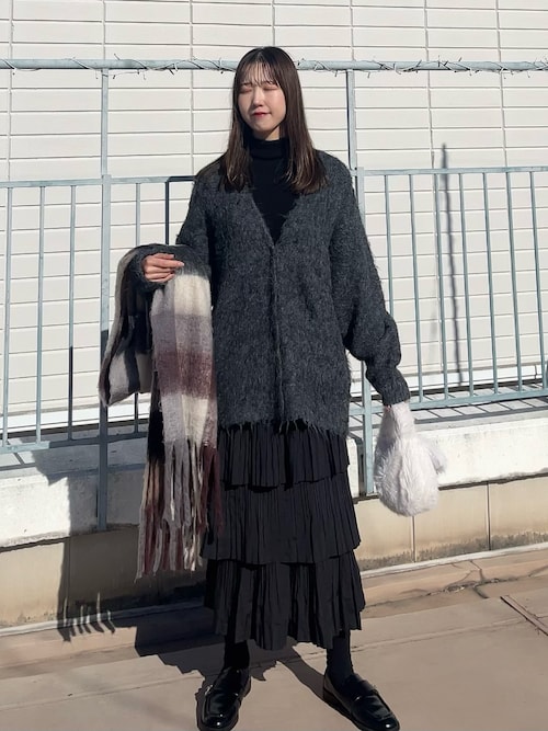 レディース ボリュームプリーツティアードスカート（スカート）｜DAY