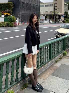 「BLACKUP（ブラックアップ）のアイテム（パンツ）」を使った、sasamin♡さん（レディース・171cm）の春コーディネート