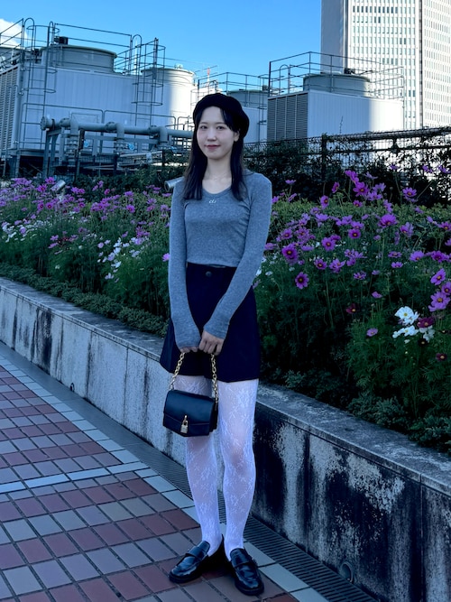 【関税込み】GANNI ブラック Butterfly レースタイツ GANNI ガニー / BLACK BUTTERFLY LACE TIGHTS | TRENTオンライン