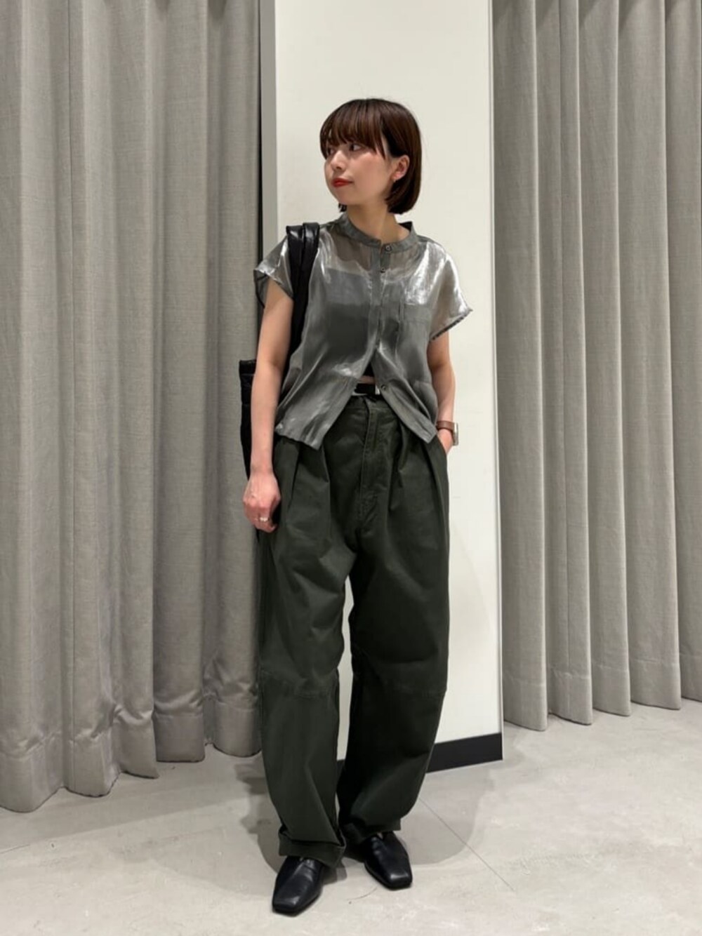 CITEN（シテン）の「＜CITEN＞ウォッシュド バルーン パンツ