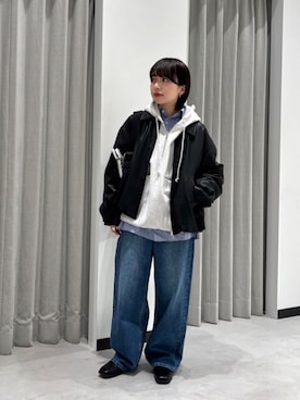 「CITEN（シテン）のアイテム（その他アウター）」を使った、TSUKADAさん（レディース・148cm）の冬コーディネート