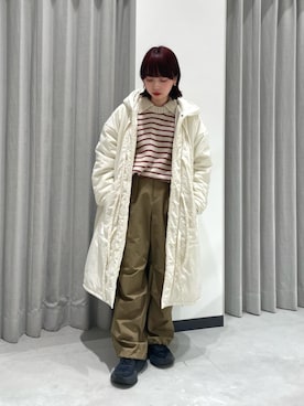 「CITEN（シテン）のアイテム（その他アウター）」を使った、TSUKADAさん（レディース・148cm）の冬コーディネート