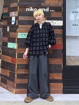 「アイテム（タンクトップ）」を使った、ちーちさん（レディース・165cm）の春コーディネート