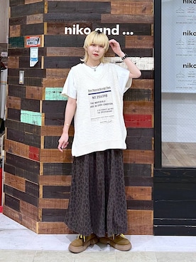 「アイテム（その他シューズ）」を使った、ちーちさん（レディース・165cm）の夏コーディネート