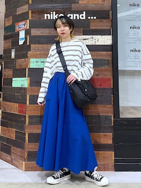 ちーちさん（レディース・165cm）の春コーディネート