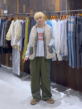 「アイテム（その他シューズ）」を使った、ちーちさん（レディース・165cm）の秋コーディネート