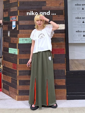 ちーちさん(レディース・165cm)の夏コーディネート
