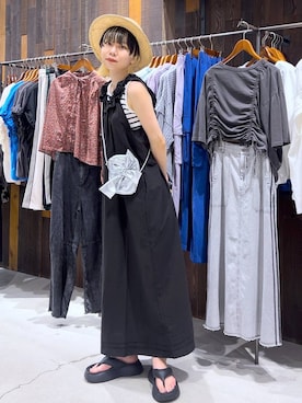 ちーちさん（レディース・165cm）の夏コーディネート