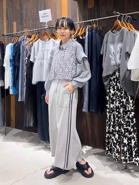 「アイテム（その他トップス）」を使った、ちーちさん（レディース・165cm・20代）の夏コーディネート