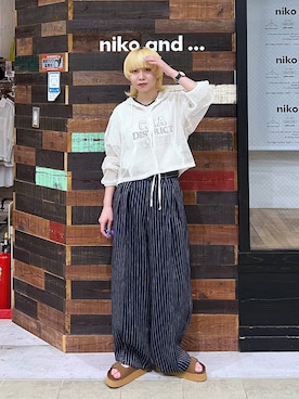 ちーちさん（レディース・165cm）の夏コーディネート