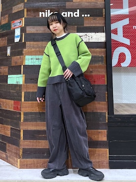 ちーちさん（レディース・165cm）の冬コーディネート