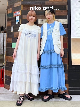 「アイテム（ワンピース/ドレス）」を使った、ちーちさん（レディース・165cm・20代）の春コーディネート