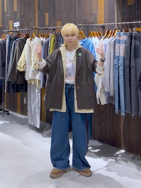 「アイテム（テーラードジャケット）」を使った、ちーちさん（レディース・165cm・20代）の秋コーディネート