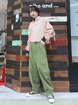 「アイテム（その他トップス）」を使った、ちーちさん（レディース・165cm・20代）の春コーディネート