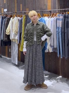 「アイテム（その他シューズ）」を使った、ちーちさん（レディース・165cm・20代）の秋コーディネート