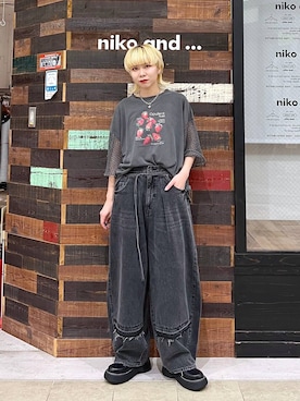 「アイテム（その他シューズ）」を使った、ちーちさん（レディース・165cm）の夏コーディネート