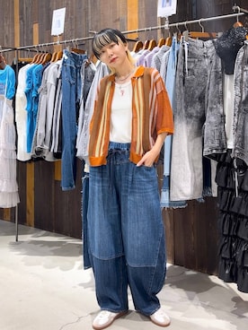 ちーちさん（レディース・165cm）の夏コーディネート