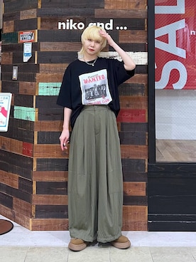 「アイテム（その他シューズ）」を使った、ちーちさん（レディース・165cm）の夏コーディネート