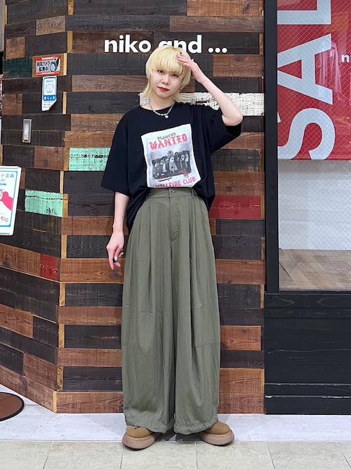 2WAYエアリーワイドパンツ（その他パンツ）｜niko and