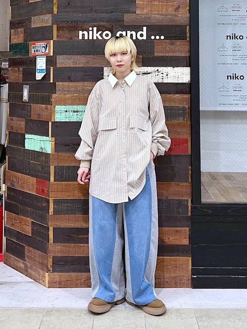 みこ！2wayパンツ☆スウェットパッチワークＸデニムＸジャージ☆♪ JIMWAG