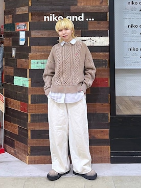 ちーちさん（レディース・165cm）の冬コーディネート