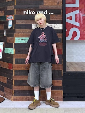 「アイテム（その他シューズ）」を使った、ちーちさん（レディース・165cm）の夏コーディネート