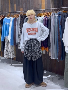 「アイテム（その他シューズ）」を使った、ちーちさん（レディース・165cm）の秋コーディネート
