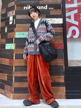 ちーちさん（レディース・165cm）の冬コーディネート