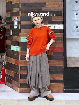 「アイテム（その他シューズ）」を使った、ちーちさん（レディース・165cm・20代）の秋コーディネート