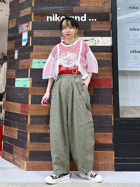 「アイテム（その他トップス）」を使った、ちーちさん（レディース・165cm・20代）の春コーディネート