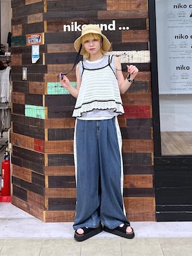 ちーちさん（レディース・165cm）の夏コーディネート