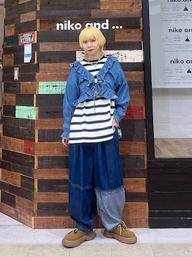 「アイテム（その他シューズ）」を使った、ちーちさん（レディース・165cm・20代）の冬コーディネート