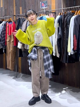 「アイテム（その他シューズ）」を使った、ちーちさん（レディース・165cm・20代）の秋コーディネート