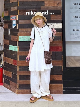 ちーちさん（レディース・165cm）の夏コーディネート