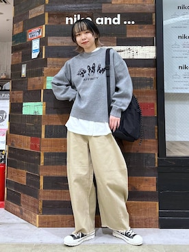 ちーちさん（レディース・165cm）の春コーディネート