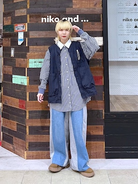 「アイテム（その他シューズ）」を使った、ちーちさん（レディース・165cm）の夏コーディネート